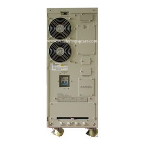 Bộ lưu điện ups santak cũ 10kva/7kw mặt sau