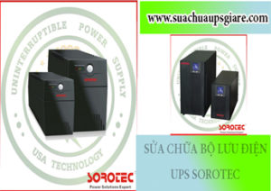 Sửa chữa bộ lưu điện UPS Sorotec