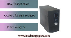 Dịch vụ sửa chữa UPS Sunpac