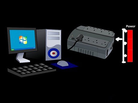 cach dau noi ups thiet bi